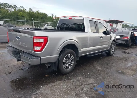 2021 Ford F-150 Xl z USA, uszkodzony, nr VIN 1FTEX1CP2MFB50999